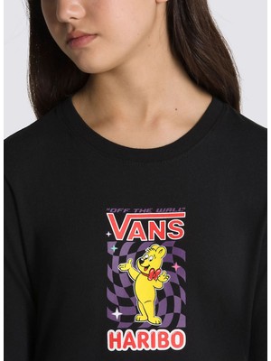 Vans Siyah Erkek Çocuk T-Shirt VN000779BLK1 Harıbo Ls Bff