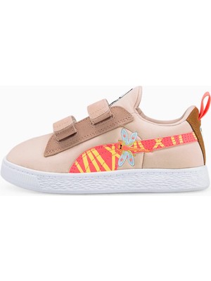 Puma Pembe Erkek Çocuk Yürüyüş Ayakkabısı 38595801 Suede Lf Small World V Ps