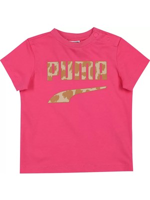 Puma Pembe Bebek Eşofman Takımı 53848325 Mınıcats Downtown Set Glow