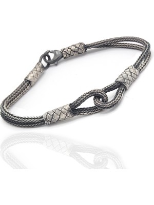 Midyat Nurtaş Gümüş El Işi 1000 Ayar Kazaziye Gümüş Bileklik 201022305