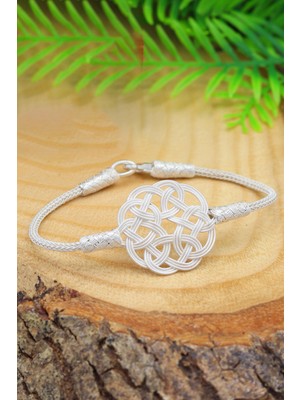 Midyat Nurtaş Gümüş 1000 Ayar Kazaziye Gümüş Bileklik 201022320