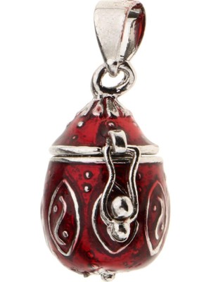 Lanfy Waterdrop Vintage Kül Tutucu Anıt Keepsake Charms Insan Pet Urn Anıtı Kırmızı (Yurt Dışından)