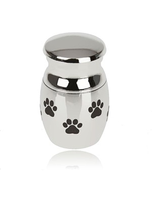 Lanfy Insan / Pet Külleri Için Mini Urn-Çelik Anıt Keepsake Bellek Gümüş Pençeleri (Yurt Dışından)