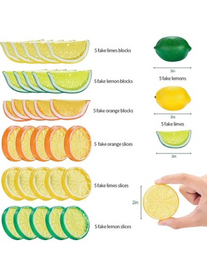 Teotake 40 Paket Yapay Limon (Yurt Dışından)