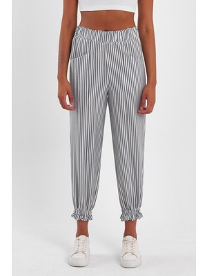 Alexander Gardi Paçası Büzgülü Jogger Pantolon (B23-0065)