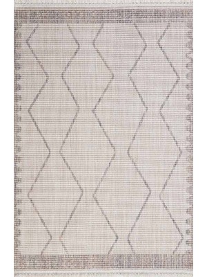 Gümüşsuyu Deco Point 15760 Geometrik Antitoz Gri Halı