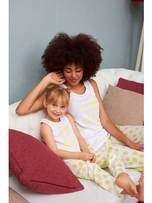 Lilian Lets Coffee L40240 Pijama Takımı Anne Kız Ayrı Ayrı Satılır Fıyatları Farklıdır