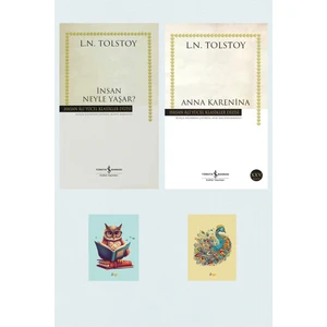 Anna Karenina - İnsan Neyle Yaşar : Hasan Ali Yücel Klasikleri + Defter - Lev Nikolayeviç Tolstoy