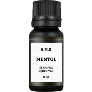 Mentol Saf Esansiyel Uçucu Yağ Buhurdanlık Yağı Difüzör Esansı Aromaterapi Yağı MENTOL YAĞI 10 ML