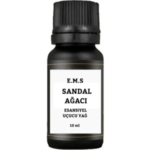 Sandal Ağacı Saf Esansiyel Uçucu Yağ Buhurdanlık Yağı Difüzör Esansı Aromaterapi Yağı 10 ML