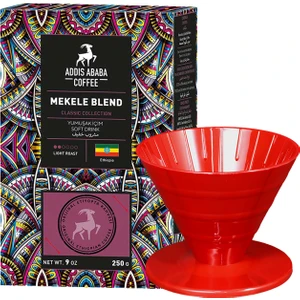 Addis Ababa Coffee Mekele Blend 250 Gr. Filtre Kahve & V60 Dripper
