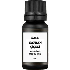 Safran Çiçeği Saf Esansiyel Uçucu Yağ Buhurdanlık Yağı Difüzör Esansı Aromaterapi Yağı 10 ML