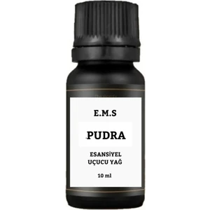 Pudra Saf Esansiyel Uçucu Yağ Buhurdanlık Yağı Difüzör Esansı Aromaterapi Yağı 10 ML