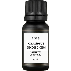 Okaliptus & Limon Çiçeği Saf Esansiyel Uçucu Yağ Buhurdanlık Yağı Difüzör Esansı Aromaterapi Yağı 10 ML