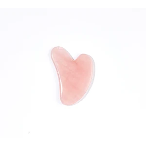 Rose Quartz Heart - Gua Sha