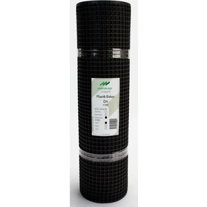 Plastik Dekoratif Bahçe Çiti Balkon Filesi Kedi Filesi Siyah (20 mm x 20 mm - 1 metre x 5metre)