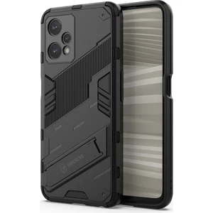 Realme 9 Pro Matrix Serisi Armor Standlı Perfect Koruma Kılıf - Siyah AL3416
