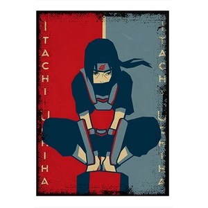 Itachi Uchiha Naruto Art Mdf Poster 22CM x 30CM