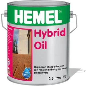 Hemel Hybrid Teak Oil - Su Bazlı Şeffaf Teak Yağı 2.5 L