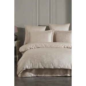 Laura Home Tencel Jakar Nevresim Takımı Çift Kişilik - Eva Cappuccino