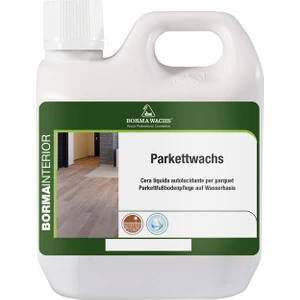 Borma Wachs Parquet Wax - Su Bazlı Likit Waxlı Parke Parlatıcı Yenileyici 1 L