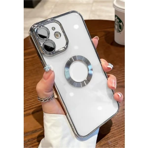 iPhone 11 Kılıf Köşeleri Renkli Şeffaf Kamera Korumalı Silikon Luxury Kapak
