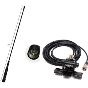 Axe Tools Orjinal RB-400 Braket + Nl-R3 Dual Band Amatör Anten + 5 Metre Iki Ucu Konnektörlü RG58 Kablo