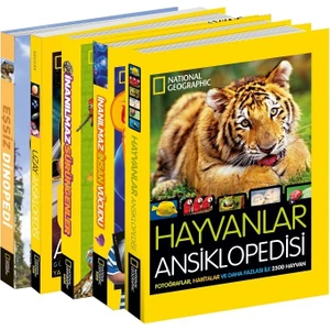 National Geographic Kids Dev Ansiklopedi Seti 5 Kitap