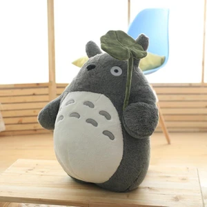 Sevimli Anime Kız Çocuk Oyuncakları Totoro Bebek Büyük Yumuşak Yastık Totoro Peluş Oyuncak Bebek Çocuk Doğum Günü Hediyesi Karikatür Ev Dekor