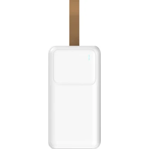 G310 30000MAH 2*usb+Type-C+Micro Beyaz Taşınabilir Pil Şarj Cihazı Powerbank