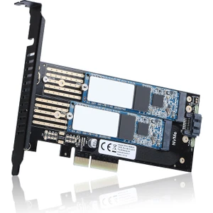 Sata + Nvme M.2 SSD Pcı-E Kartı (DK-AC-PEM2X2)