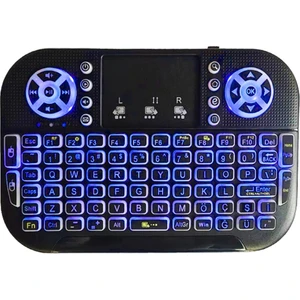 Kobra Pro Türkçe Işıklı Dual Mode (Infrared ve Bluetooth) Mini Klavye