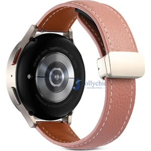 Huawei Watch 3 GT GT2 GT2e GT3 GT4 GT5 Pro SE Elite 46mm/Honor Magic 2 Kordon Magnetli PU Deri Kordon 22mm