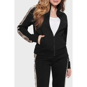 Britney Pamuklu Regular Fit Fermuarlı Dik Yaka Sweat Bayan Sweat V2YQ16KB3P2 Jblk