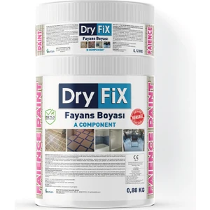 Faience Paint Fayans Boyası 1 kg Fp-02 Açık Gri