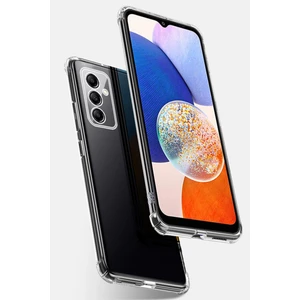 Case World Caseworld Samsung Galaxy A14 Kapak Kamera Korumalı Airbag Antishock Köşe Korumalı Şeffaf Silikon Kılıf