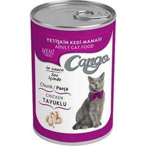Yetişkin Konserve Kedi Maması Tavuklu 415 gr x 20 Adet