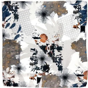 Kravatkolik Çok Renkli Motif Desen Erkek Cep Mendili SPS585-74