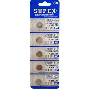 CR1220 3 Volt Lityum Pil (5li Blister Paket)