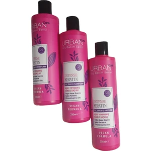 Urban Bakım Serisi Intense & Keratin Şampuan Seti 330 ml x 3 Adet
