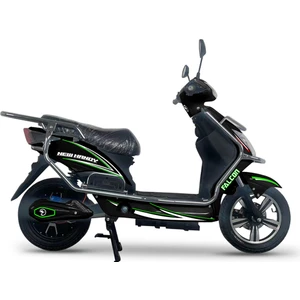New Handy 5 Akülü Elektrikli Motosiklet - Siyah