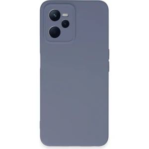 Bilişim Aksesuar Dijimedia Realme C35 Kılıf Nano Içi Kadife  Silikon - Gri