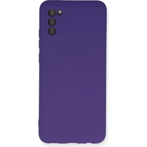 Bilişim Aksesuar Dijimedia Samsung Galaxy A02S Kılıf Nano Içi Kadife  Silikon - Mor