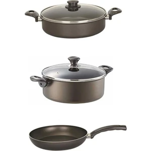 Teflon 22 cm Karnıyarık 22 cm Tencere ve 22 cm Tava