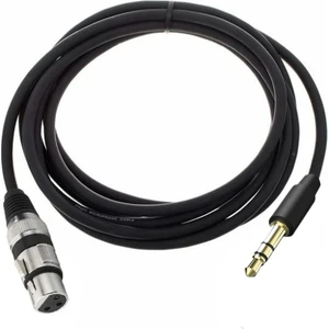 Xlr Kablo Dişi-3.5mm Stereo Jak 1 M - 3 M - 5 M - 10 M - 15 M - 20 M