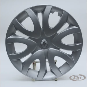 Oto Cirit Jant Kapağı Kırılmaz 15" Clio 4 Model (Çıkartma Hediyeli) (Adet Olarak)