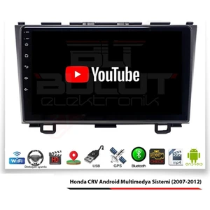 New Space Honda Crv Android 6gb Ram 128GB Rom Carplay 8 Çekirdek Navigasyon Multimedya Oto Teyp