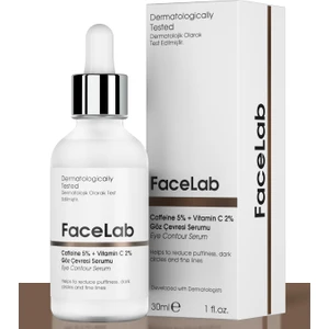 Caffeine 5% + Vitamin C 2% Eye Contour Serum 30 ml
