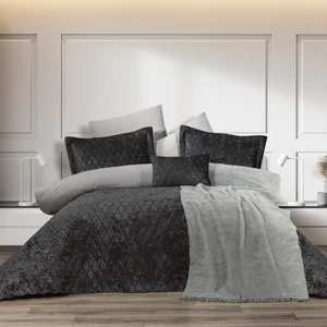 Home Daily Kadife Çeyiz Seti-9 Parça-Gri
