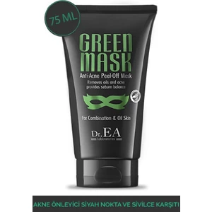 Dr. EA Yesil Maske Akne Önleyici  Karsiti Soyulabilir Yeşil Maske